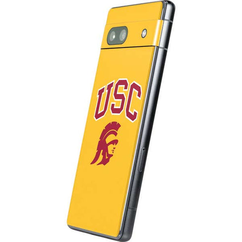 University of Southern California USC Trojans Yellow Google Pixel 7a Skin